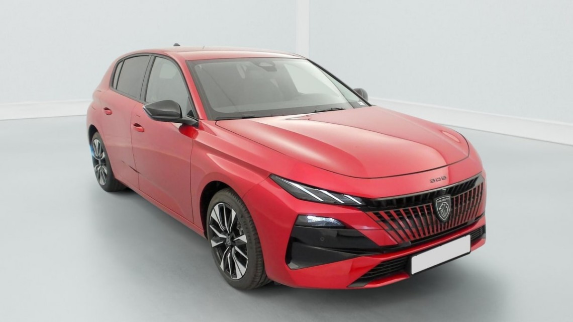 PEUGEOT 308 BLUEHDI 130CH S S EAT8 ALLURE Rouge Elixir