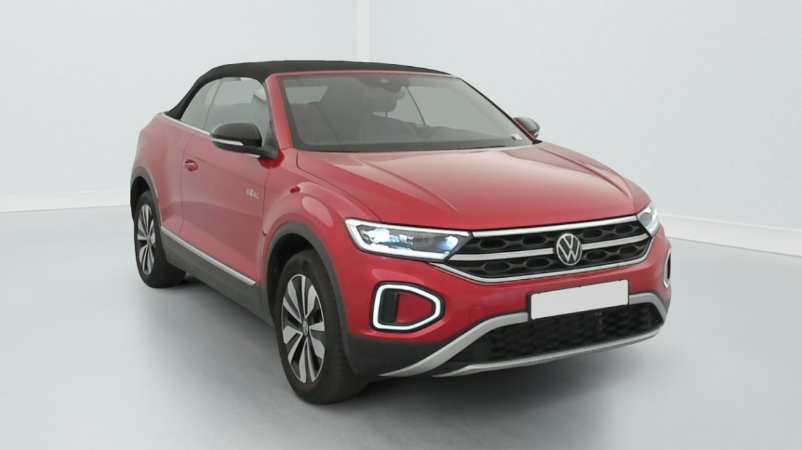 VOLKSWAGEN T-Roc Cabriolet 1.0 TSI 116 Start Stop BVM6 Style Rouge Roi