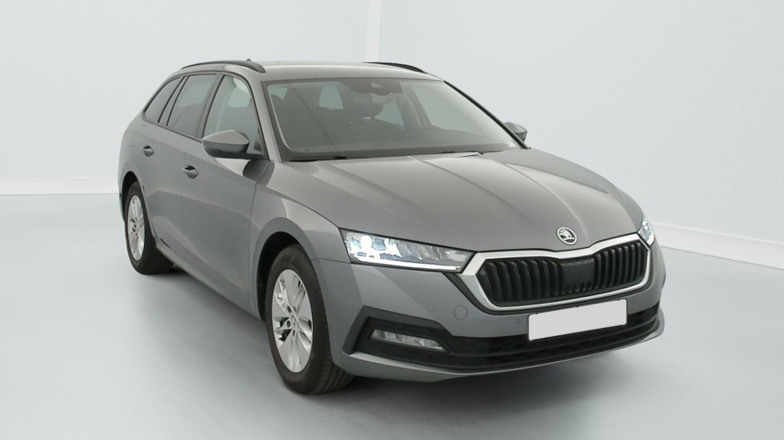 SKODA Octavia Combi 2.0 TDI 116 ch DSG7 Ambition Gris Graphite