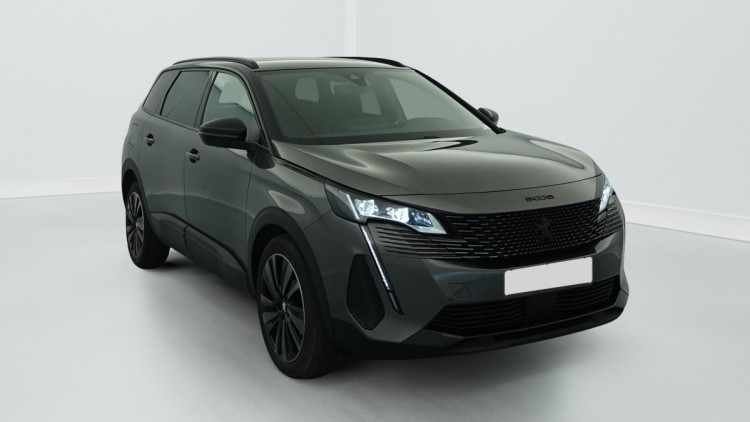PEUGEOT 5008 BlueHDi 130ch S S EAT8 GT Gris Platinium / Toit Noir