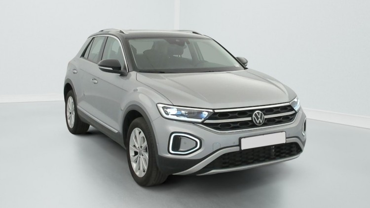 VOLKSWAGEN T-Roc 1.0 TSI 116 START STOP BVM6 STYLE Gris Pyrite / Toit Noir