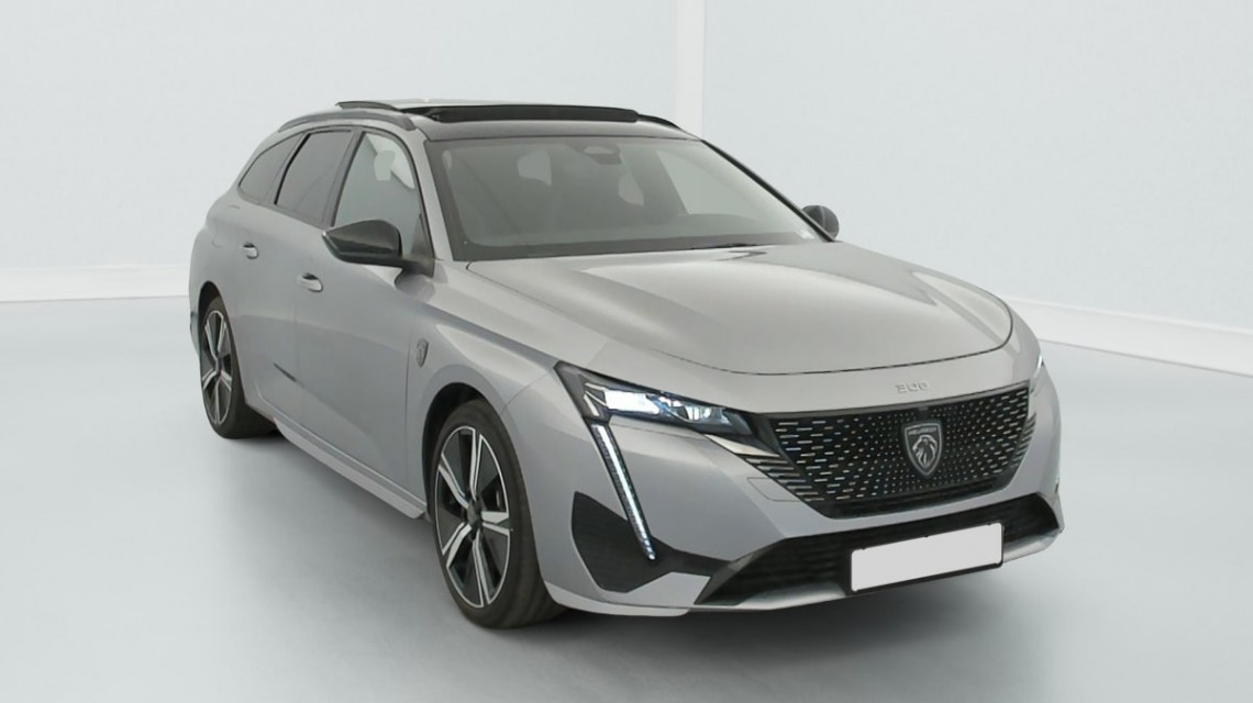 PEUGEOT 308 SW PHEV 225 e-EAT8 GT gris artense