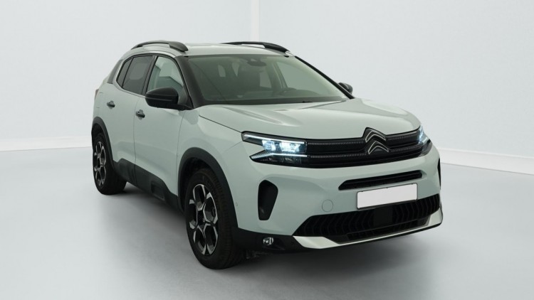 CITROEN C5 Aircross Hybride 145 e-DCS6 Max Blanc Okénite