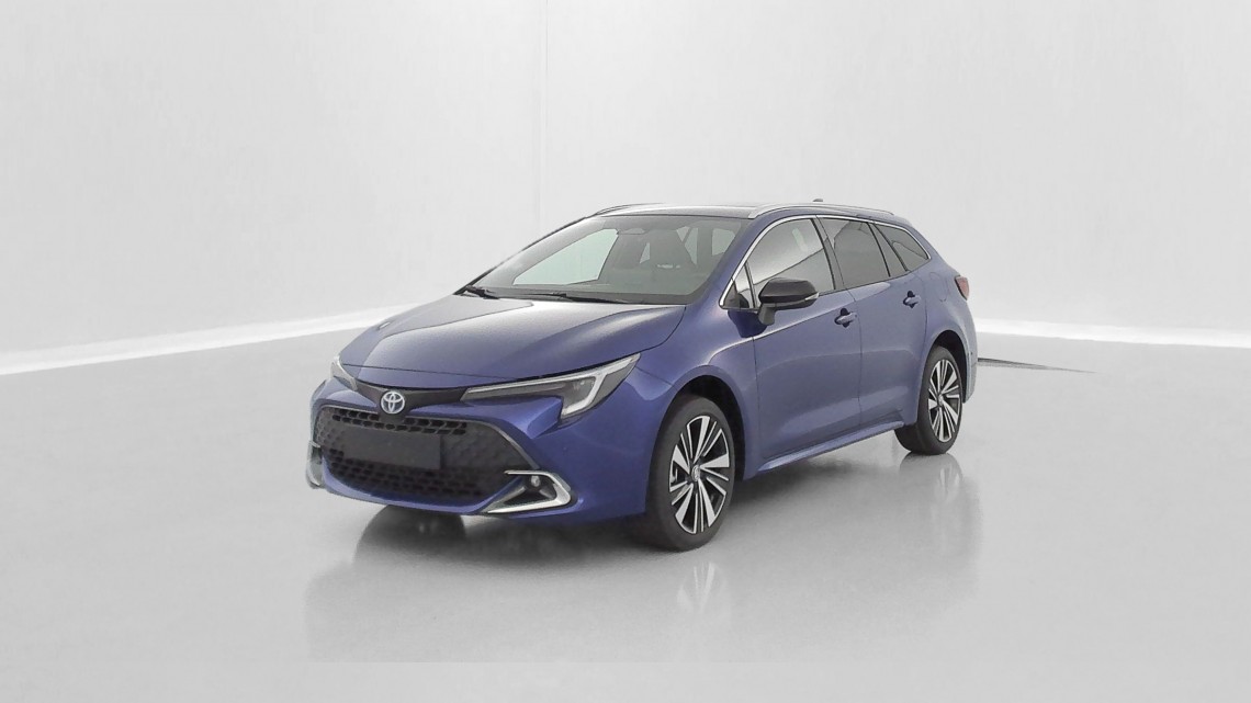 TOYOTA Corolla Touring Spt COROLLA TOURING SPORT 1.8 Hybride 140ch Design Bleu genievre metallise