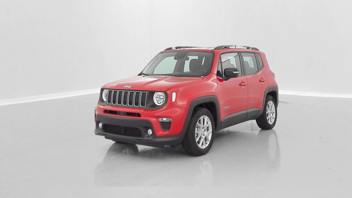 JEEP Renegade RENEGADE 1.5 Turbo T4 130ch Limited e-Hybrid BVR7 Rouge