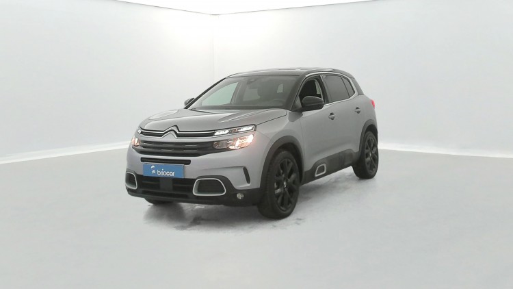 CITROEN C5 Aircross BlueHDi 130ch Feel EAT8 Suréquipé Gris Acier - Toit Noir Perla Nera