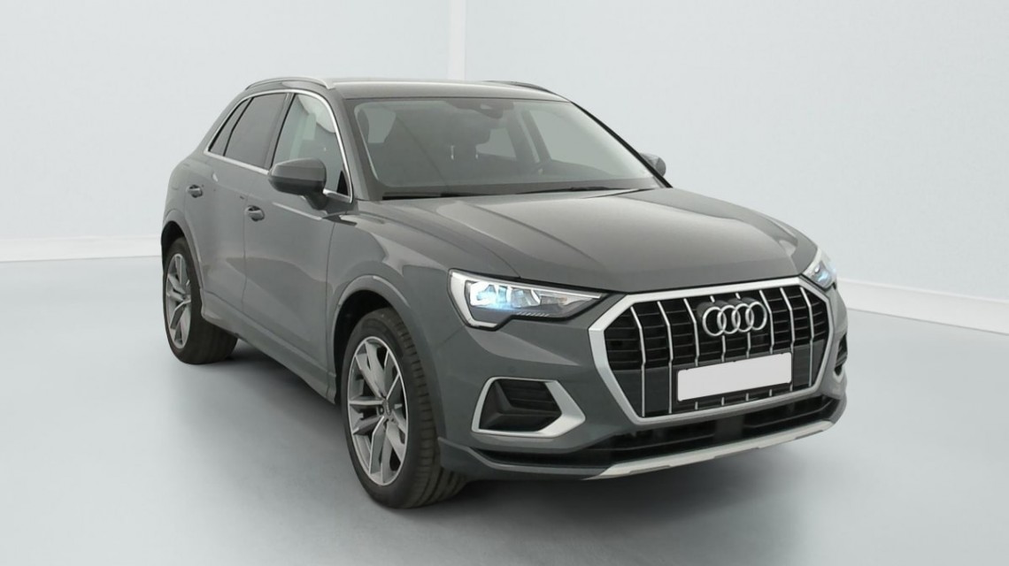 AUDI Q3 35 TDI 150 ch S tronic 7 Design Gris Nano