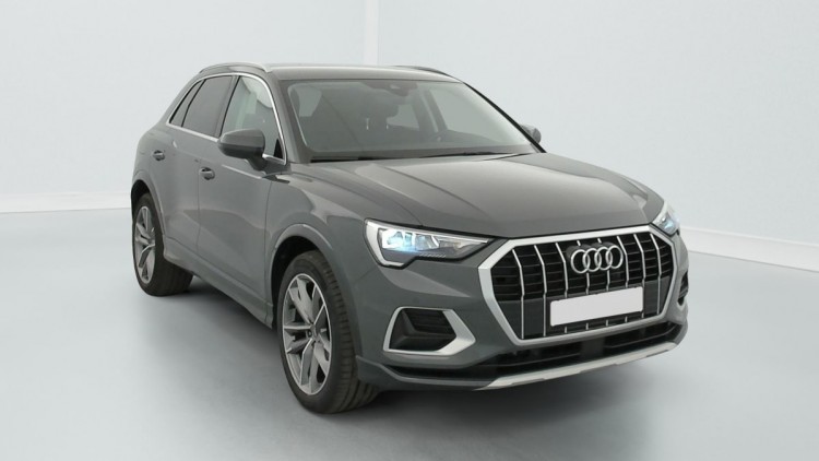 AUDI Q3 35 TDI 150 ch S tronic 7 Design Gris Nano