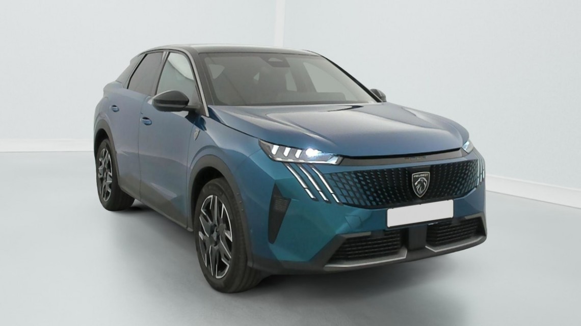 PEUGEOT 3008 Hybrid 145 e-DCS6 GT Bleu Obsession / Toit Noir