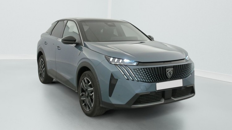 PEUGEOT 3008 Hybrid 145 e-DCS6 GT Bleu Ingaro / Toit Noir