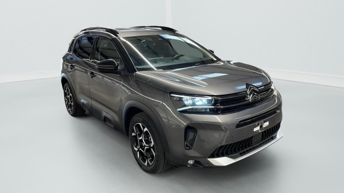CITROEN C5 Aircross Hybride 136 e-DCS6 Max Gris Platinium