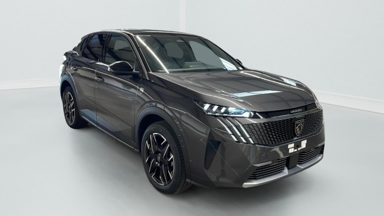 PEUGEOT 3008 Hybrid 145 e-DCS6 GT Gris Titane / Toit Noir