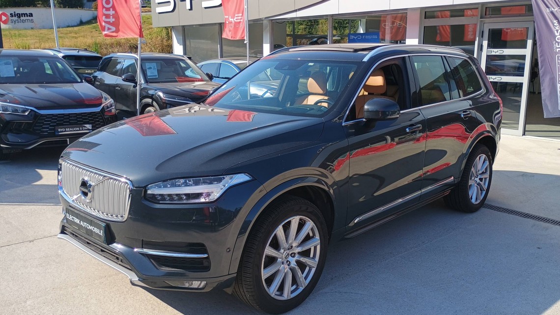 VOLVO XC90 D5 AWD 235 ch Geartronic 7pl Inscription Luxe 5p Gris