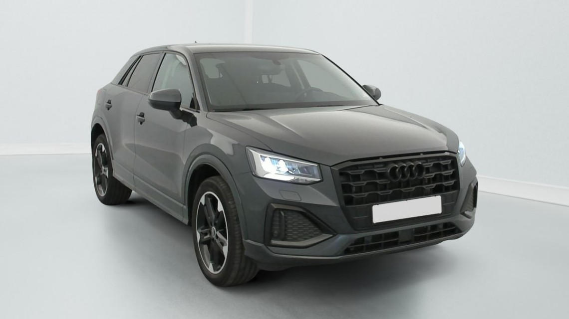 AUDI Q2 35 TDI 150 S tronic 7 Design Gris Manhattan