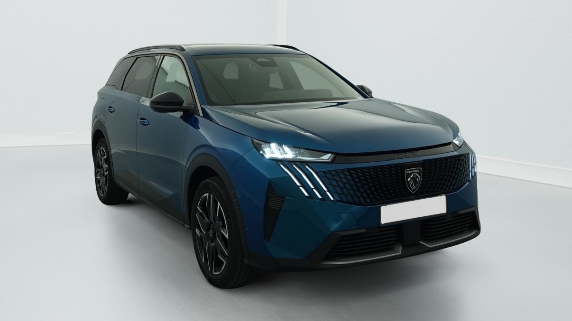 PEUGEOT 5008 HYBRID 145 CH E-DCS6 ALLURE Bleu Obsession
