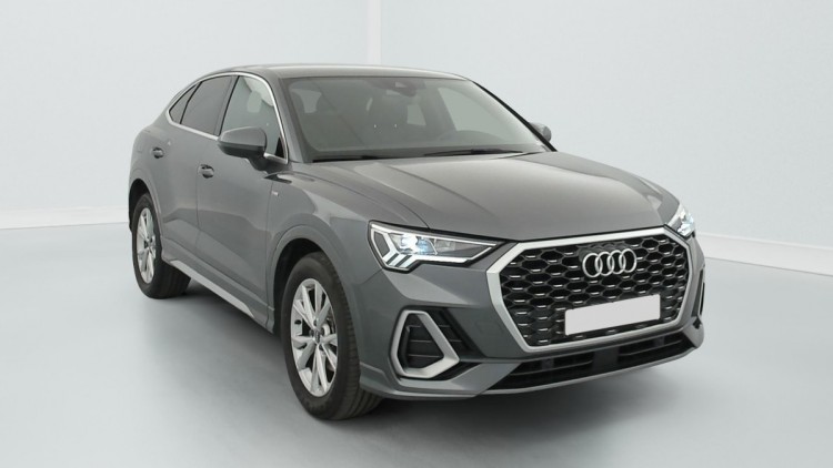 AUDI Q3 Sportback 35 TDI 150 ch S tronic 7 S line Gris Daytona