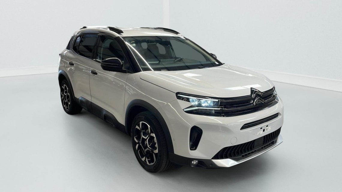 CITROEN C5 Aircross Hybride 145 e-DCS6 Max Blanc Okénite