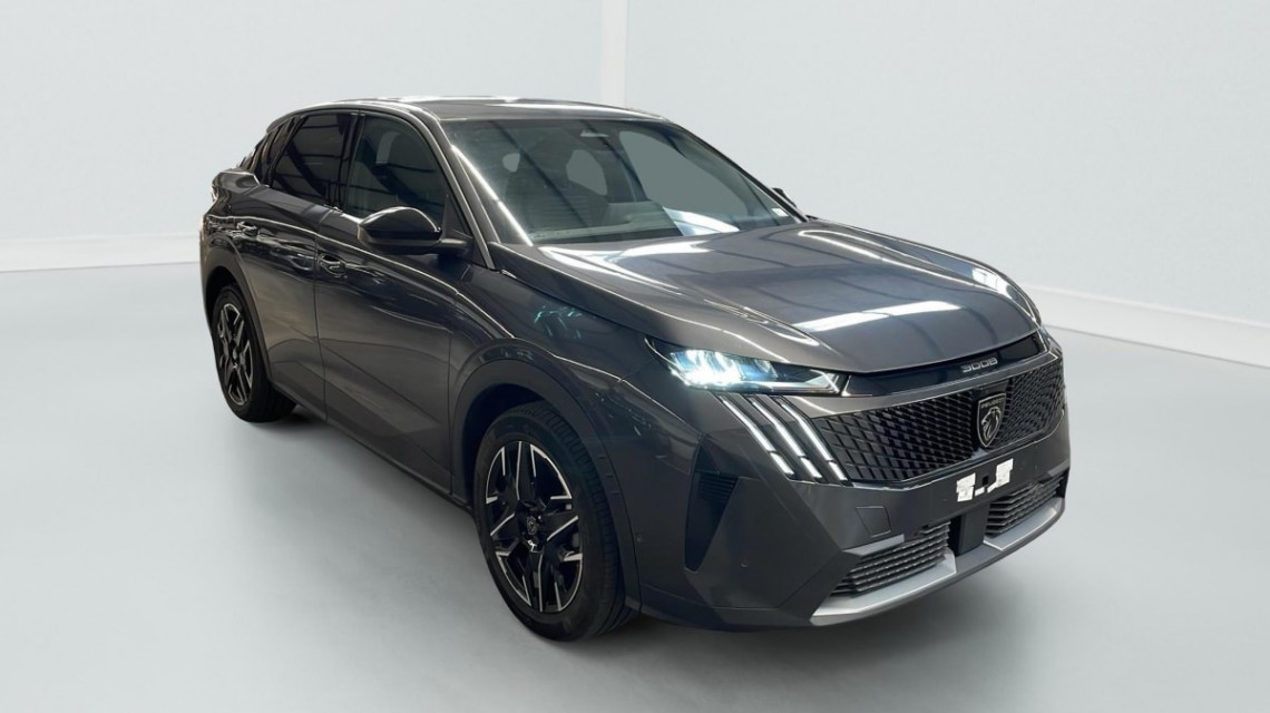 PEUGEOT 3008 Hybrid 145 e-DCS6 Allure Gris Titane