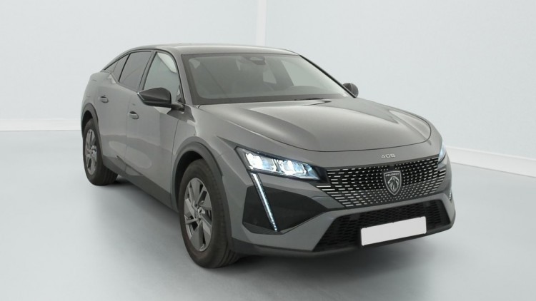 PEUGEOT 408 Hybrid 145 e-DCS6 Allure Gris Selenium