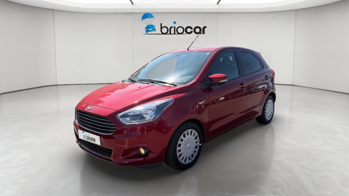FORD Ka+ 1.2 Ti-VCT 85ch Ultimate + Radars AR Premium Rouge Candy