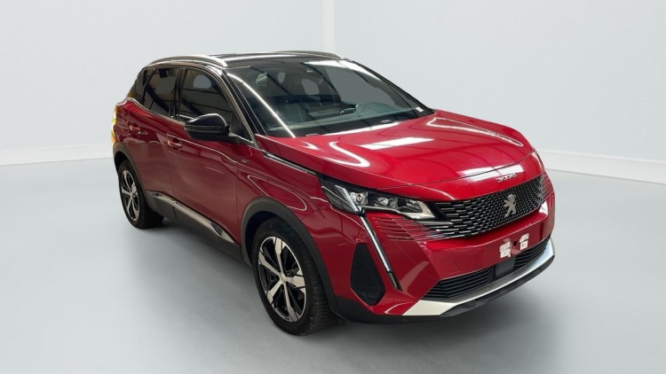 PEUGEOT 3008 BlueHDi 130ch S S EAT8 GT Rouge Ultimate / Toit Noir