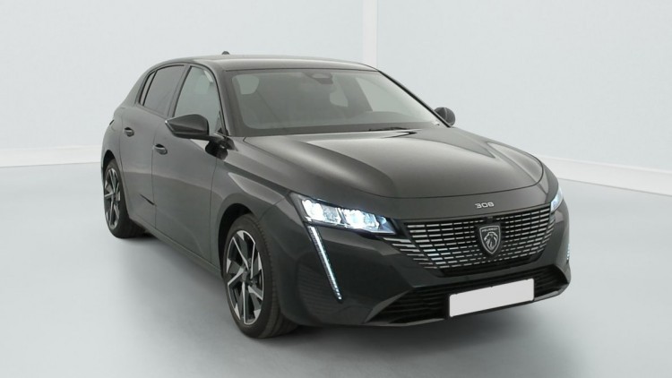 PEUGEOT 308 Hybrid 145 e-DCS6 Allure Noir Perla Nera