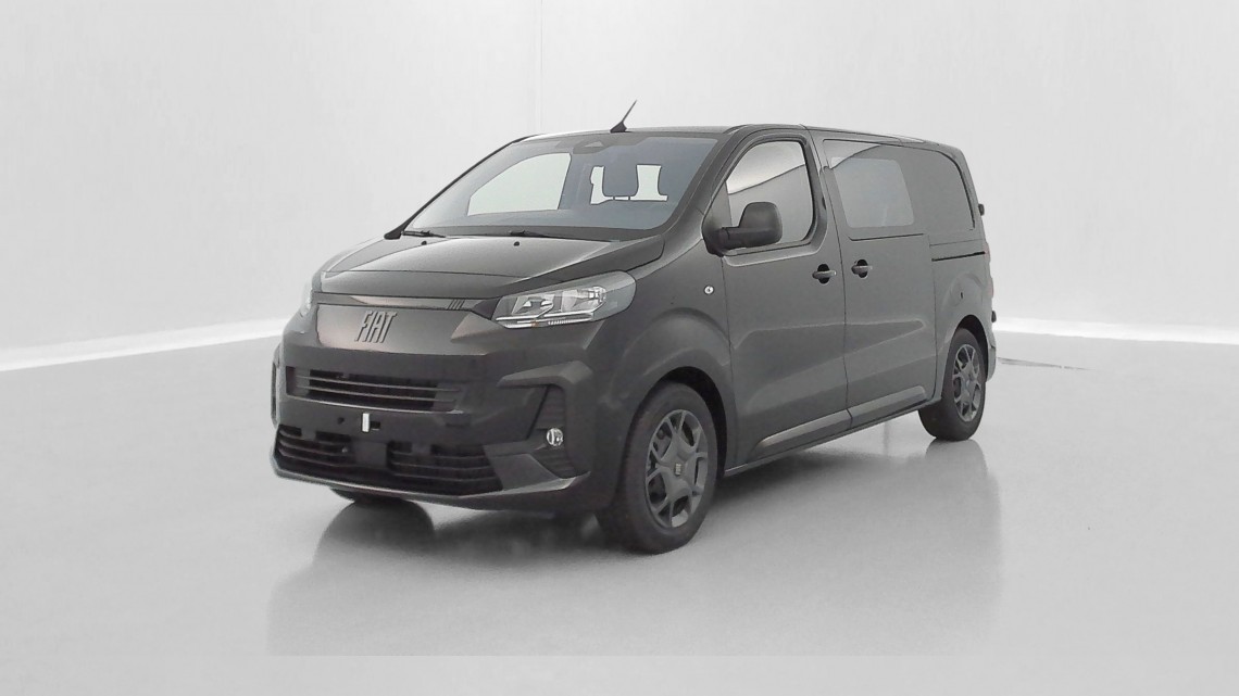 FIAT Scudo Fg VUL SCUDO CA M 2.0 BlueHDi 180ch Pack Premium Connect EAT8 Noir perla nera
