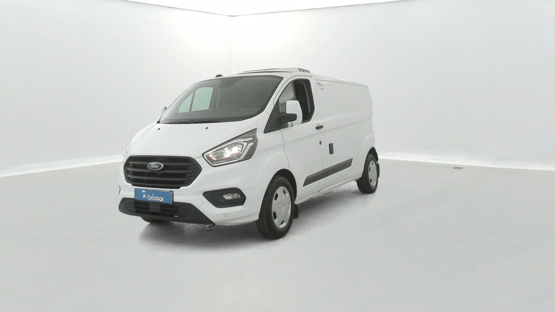 FORD Transit Custom Fg VUL FRIGO 300 L2H1 2.0 EcoBlue 130 Trend Business BVA6 Blanc Glacier
