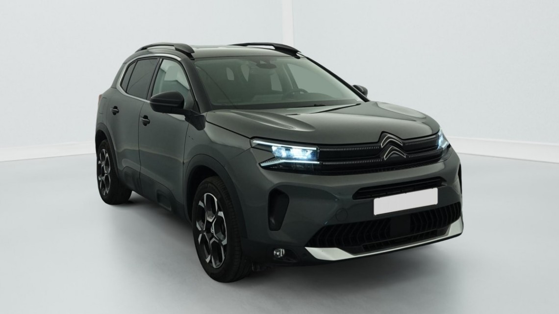 CITROEN C5 Aircross Hybride 145 e-DCS6 Max Gris Platinium