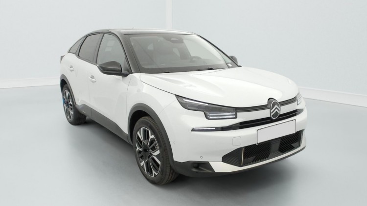 CITROEN C4 Hybride 145 e-DCS6 Max Blanc Okénite / Toit Noir