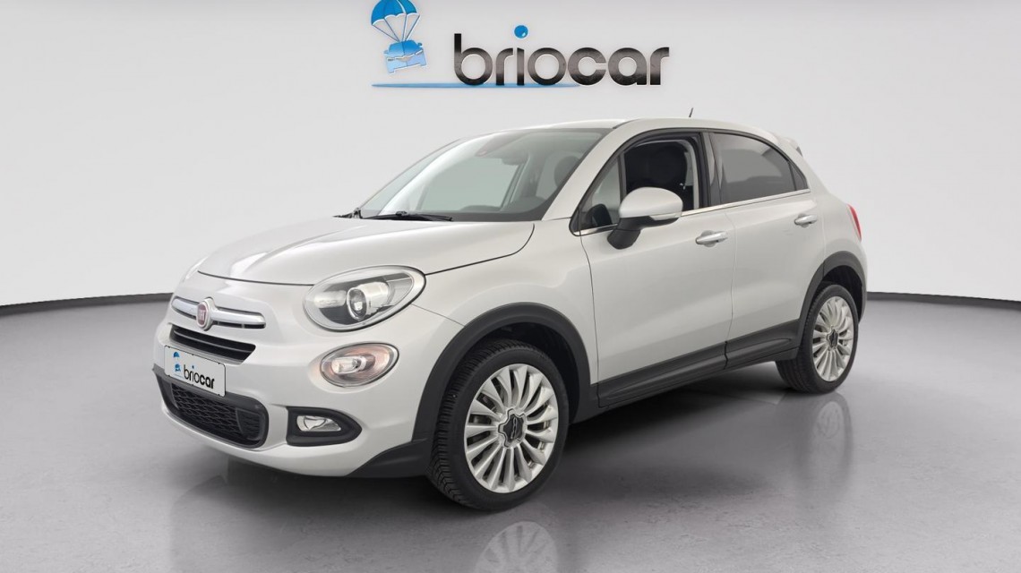 FIAT 500X 1.6 Multijet 120ch Lounge + Roue de secours galette gris Argento métallisé
