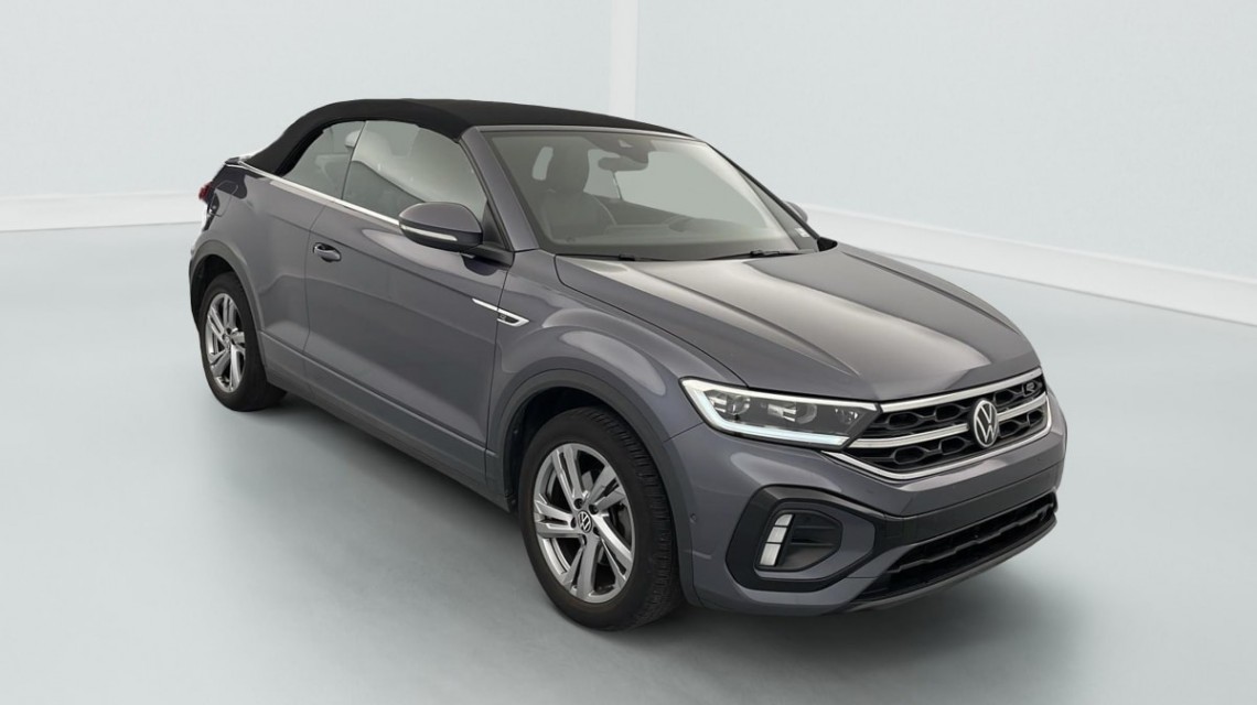 VOLKSWAGEN T-Roc Cabriolet 1.5 TSI EVO 150 START STOP DSG7 R-LINE Gris Cendré