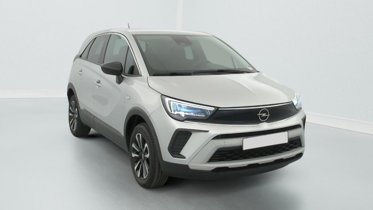 OPEL Crossland X 1.2 Turbo 110 ch BVM6 Elegance Gris Aluminium Metallisee Vernis