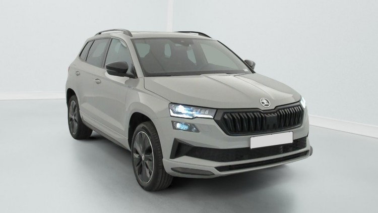 SKODA Karoq 1.5 TSI 150 ch ACT DSG7 Sportline Gris Perle