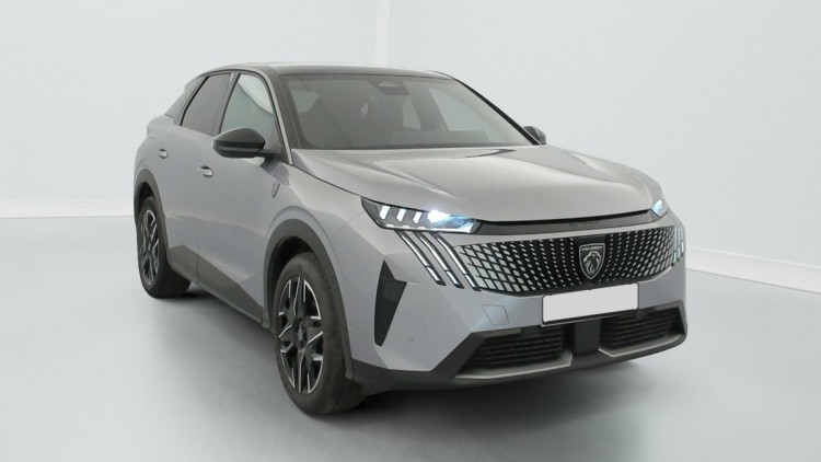 PEUGEOT 3008 Hybrid 145 e-DCS6 GT Gris Artense / Toit Noir