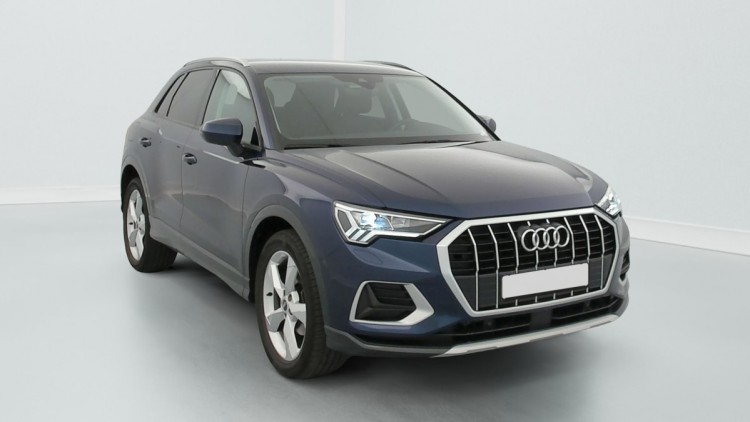 AUDI Q3 35 TDI 150 ch S tronic 7 Design Bleu Navarre