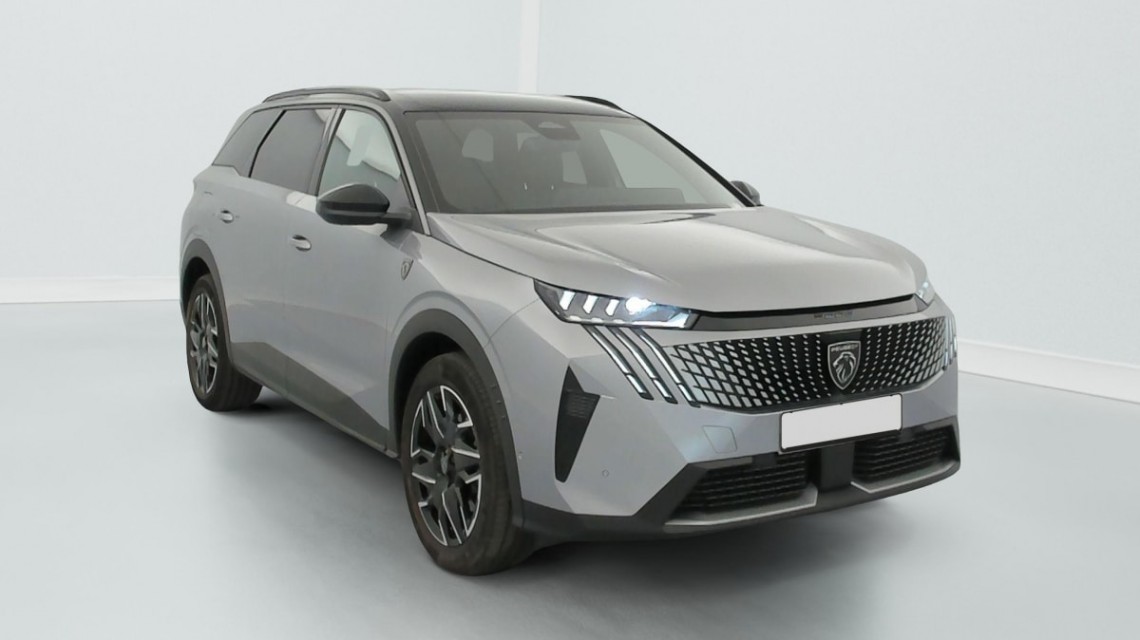 PEUGEOT 5008 HYBRID 145CH E-DCS6 GT Gris Artense / Toit Noir