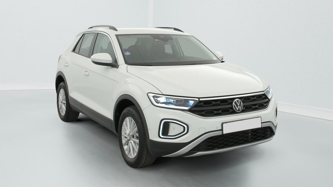 VOLKSWAGEN T-Roc 1.0 TSI 110 START STOP BVM6 LIFE PLUS Blanc Pur