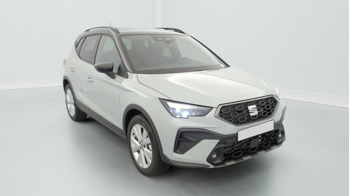 SEAT Arona 1.0 TSI 115 ch Start Stop DSG7 Copa Gris Graphène / Toit Noir  