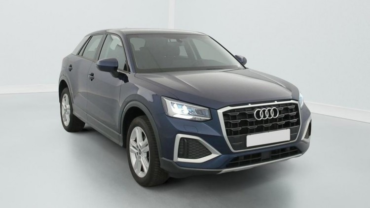 AUDI Q2 30 TFSI 110 BVM6 Design Bleu Navarre