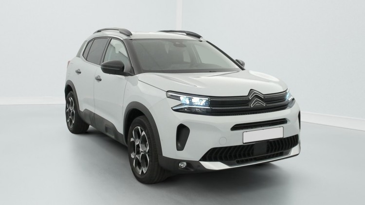 CITROEN C5 Aircross Hybride 136 e-DCS6 Max Blanc Okénite