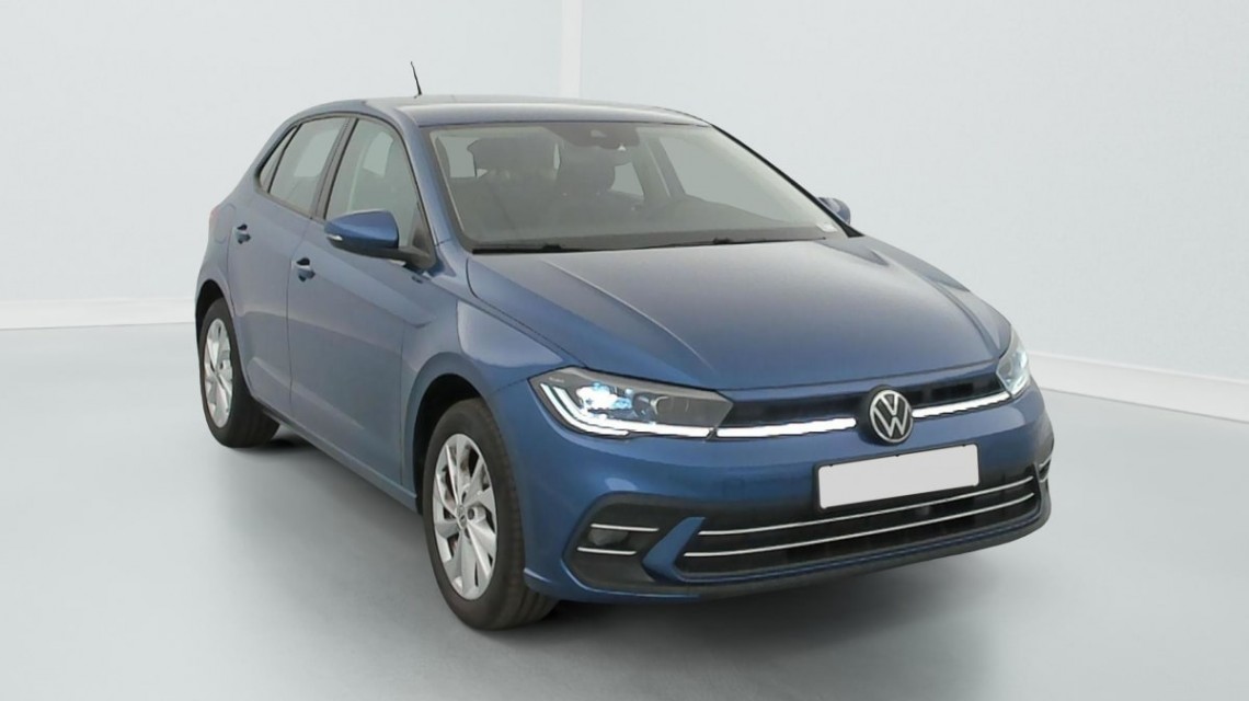 VOLKSWAGEN Polo 1.0 TSI 95 S S BVM5 Style Bleu Récife