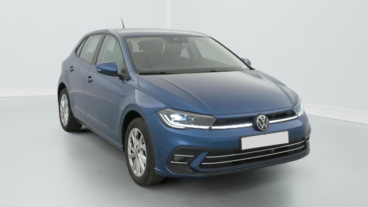 VOLKSWAGEN Polo 1.0 TSI 95 S S BVM5 Style Bleu Récife