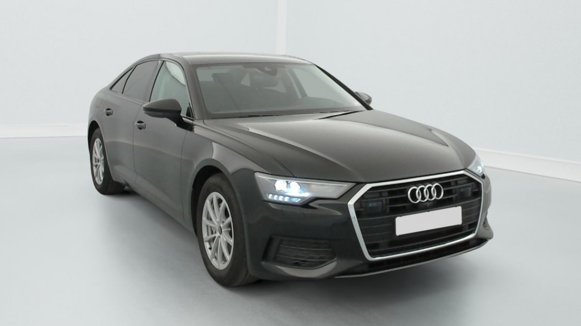 AUDI A6 35 TDI 163 ch S tronic 7 Noir Mythic