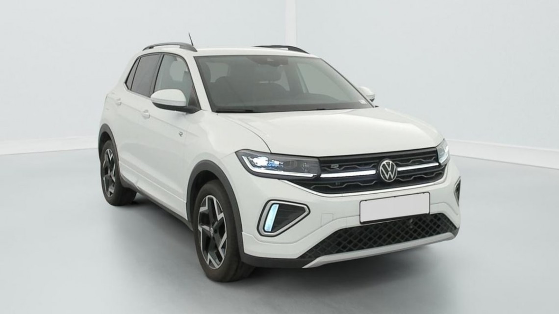 VOLKSWAGEN T-Cross 1.0 TSI 116 Start Stop DSG7 R-Line Blanc Pur