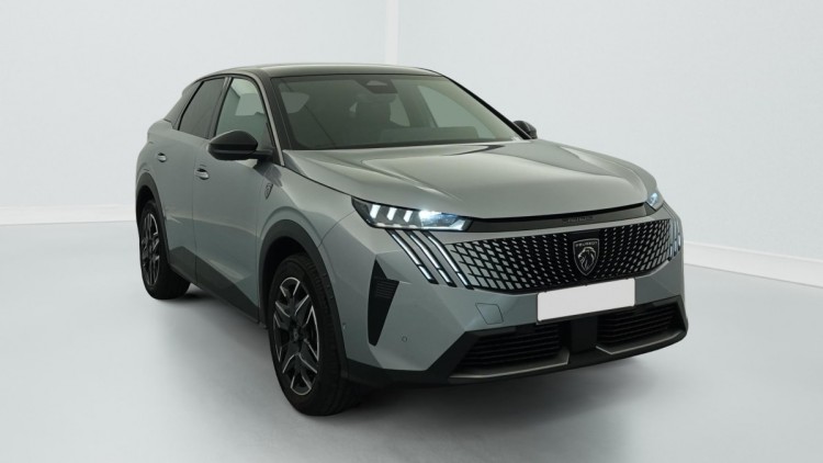 PEUGEOT 3008 Hybrid 145 e-DCS6 GT Gris Artense / Toit Noir