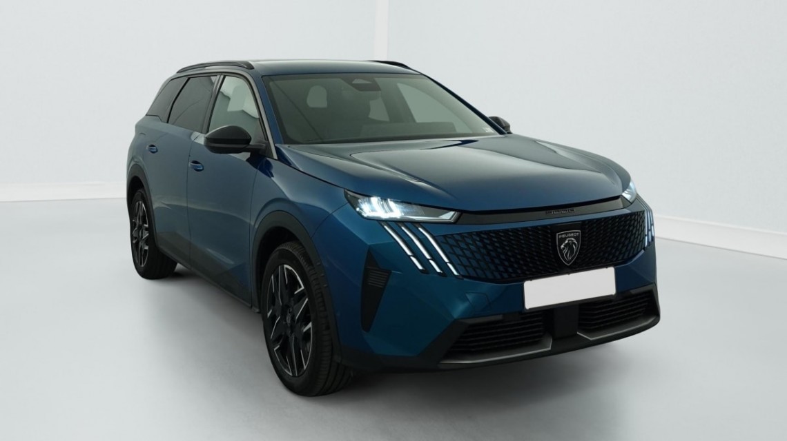 PEUGEOT 5008 HYBRID 145 CH E-DCS6 ALLURE Bleu Obsession