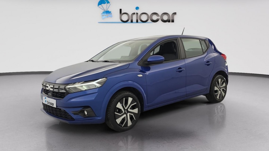 DACIA Sandero 1.0 TCe 90ch Expression + Roue de secours Bleu Iron métallisé