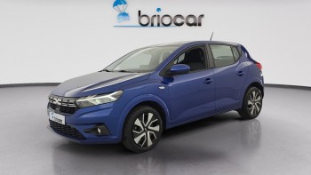 Berline DACIA Sandero 1.0 TCe 90ch Expression + Roue de secours d’occasion 28863km révisée et livrable partout en France