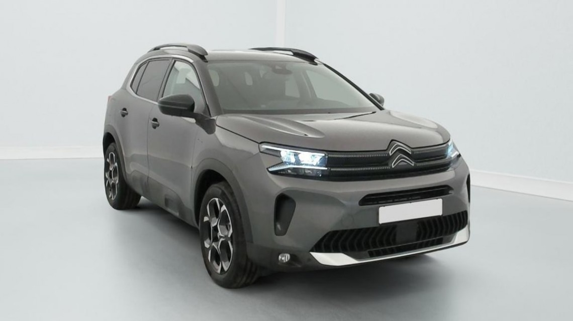 CITROEN C5 Aircross Hybride 136 e-DCS6 Max Gris Platinium
